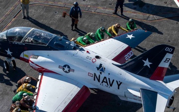 Stick The Landing: VT Aviators Complete Carrier Qualifications Aboard IKE