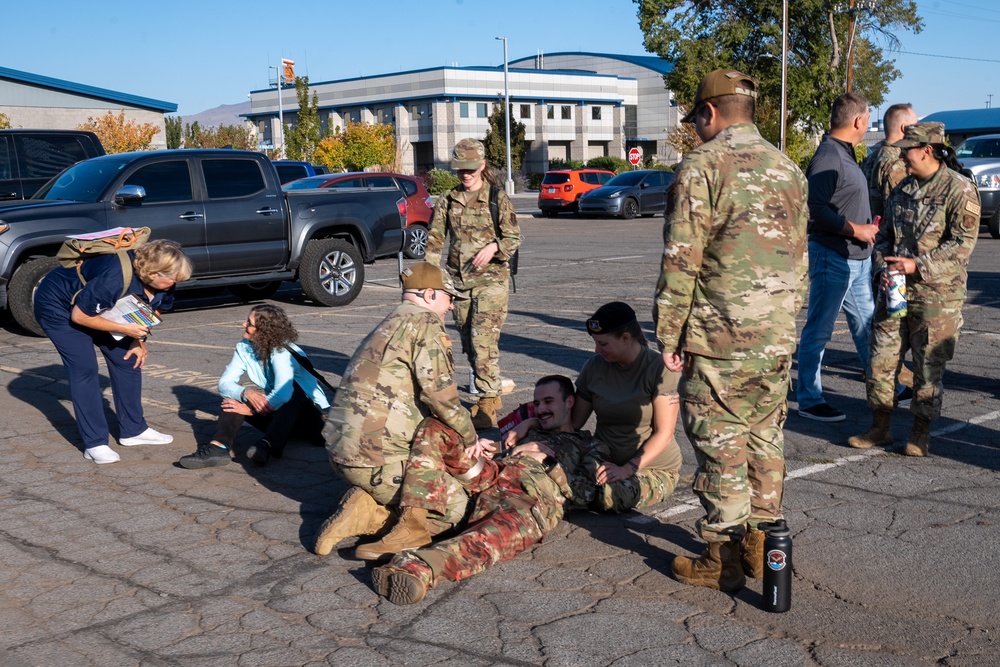 Nevada Air National Guard performs continuity of operations and earthquake exercise at the Nevada Air National Guard Base in Reno on Wednesday, September 25, 2024