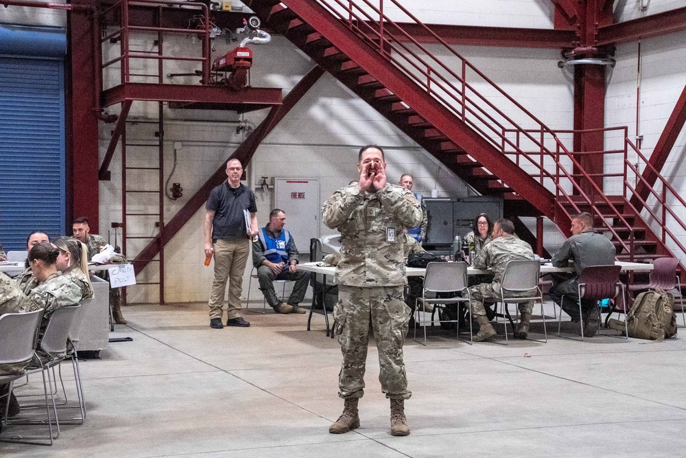 Nevada Air National Guard performs continuity of operations and earthquake exercise at the Nevada Air National Guard Base in Reno on Wednesday, September 25, 2024