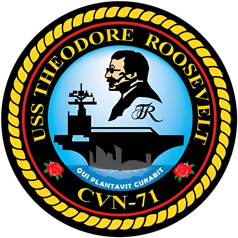 CVN-71 Logo Seal Patch