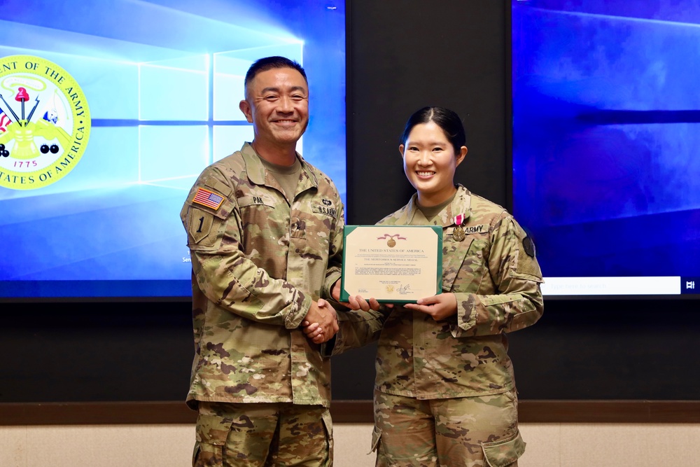 CPT. Lee PCS Award ceremony