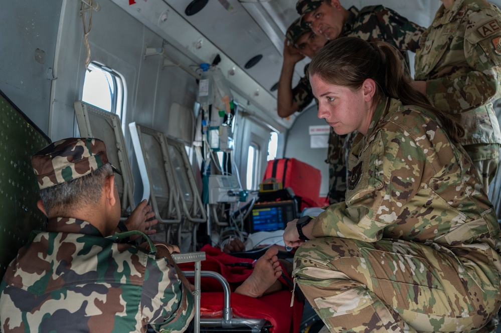 U.S. and Nepali collaboration takes flight during Pacific Angel 24-2