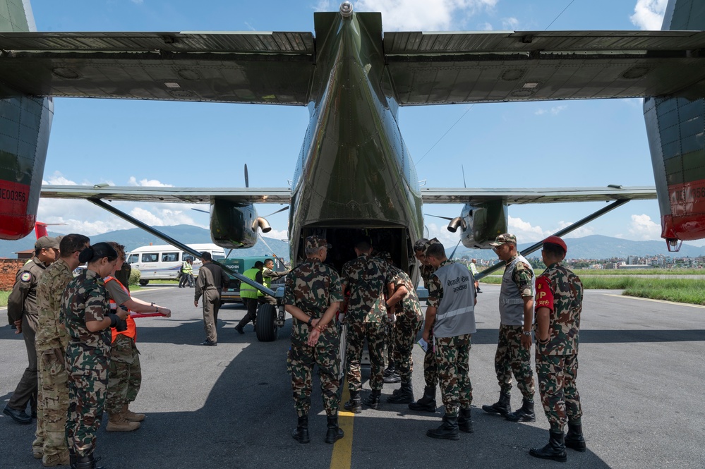 U.S. and Nepali collaboration takes flight during Pacific Angel 24-2