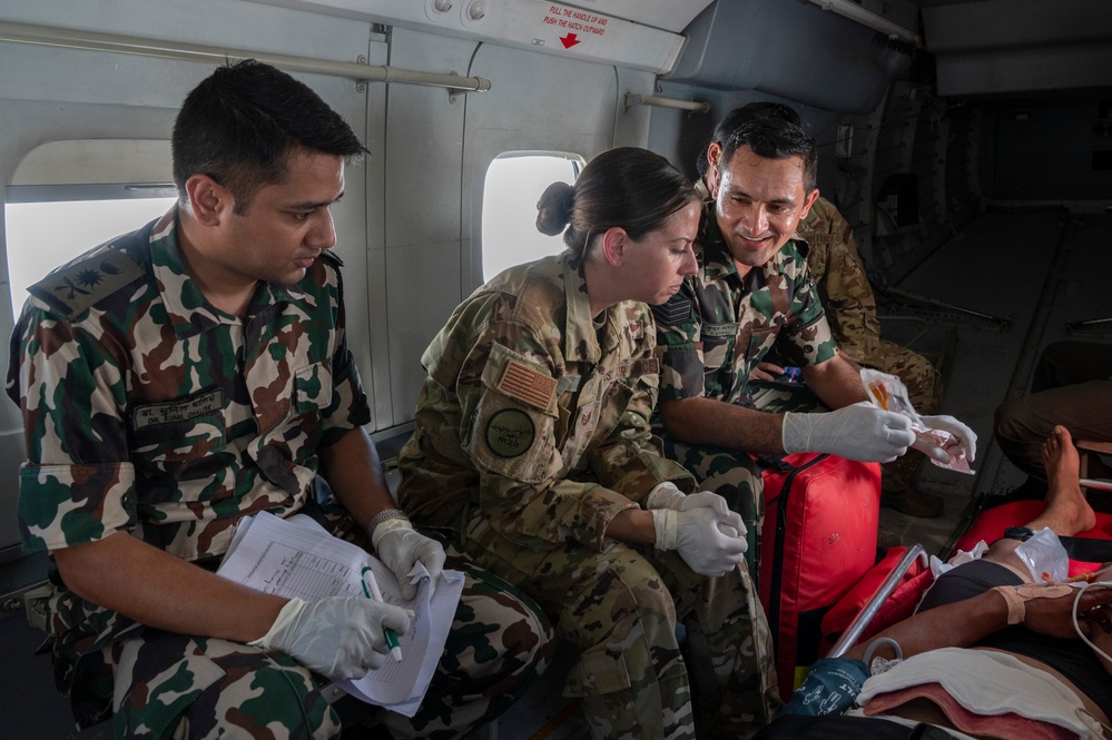 U.S. and Nepali collaboration takes flight during Pacific Angel 24-2