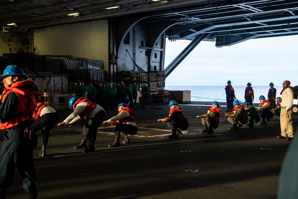 Nimitz Conducts Replenishment-at-Sea