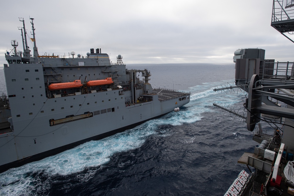 Nimitz Conducts Replenishment-at-Sea