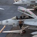 Nimitz Sailor Climbs Down From Super Hornet