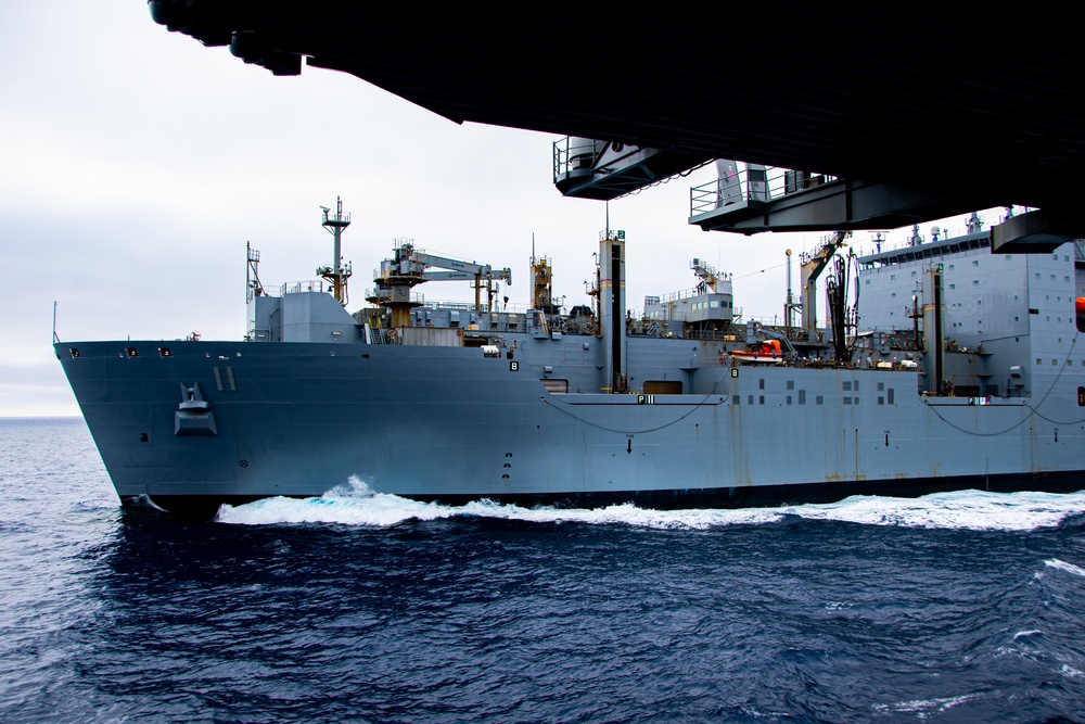 Nimitz Conducts Replenishment-at-Sea