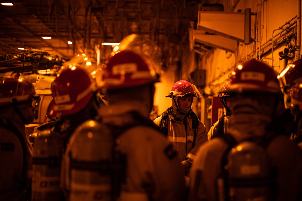 Nimitz Sailors Receive Training During a General Quarters Drill