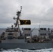 USS Curtis Wilbur Sails Alongside USS Nimitz