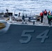USS Curtis Wilbur Sails Alongside USS Nimitz