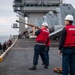 Nimitz Sailors Participate in a Replenishment-at-Sea