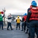 Nimitz Sailors Participate in a Replenishment-at-Sea