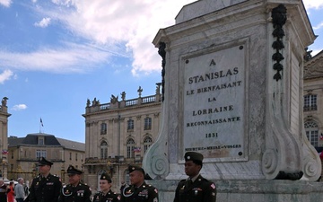 2d TSB participates in Liberation of Nancy remembrance