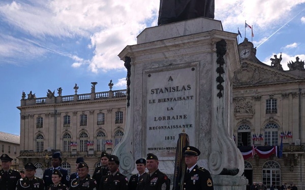 2d TSB participates in Liberation of Nancy remembrance