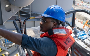 USS America (LHA 6) Sailors Conduct Preservation Maintenance