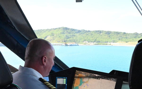 ITS Raimondo Montecuccoli Port Visit to White Beach Naval Facility