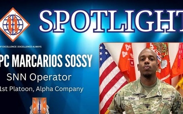 2d TSB Spotlight: Spc. Marcarios Sossy