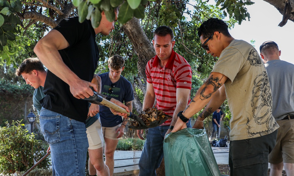 WSP ARG-24th MEU (SOC) Volunteers at the Theotokos Foundation in Limassol, Cyprus