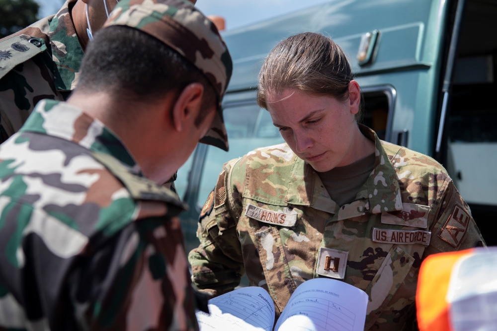 U.S. Air Force and Nepali Army medical put skills to the test during Pacific Angel 24-2