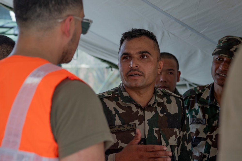 U.S. Air Force and Nepali Army medical put skills to the test during Pacific Angel 24-2