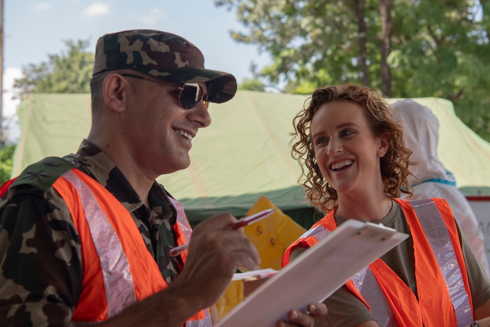 U.S. Air Force and Nepali Army medical put skills to the test during Pacific Angel 24-2