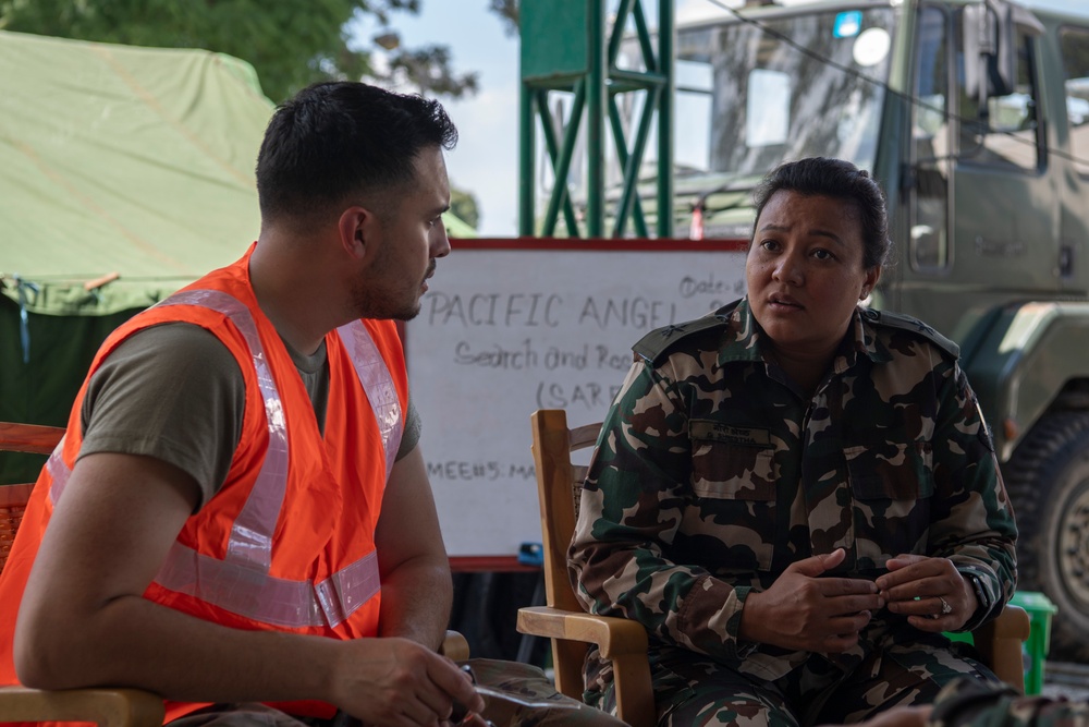 U.S. Air Force and Nepali Army medical put skills to the test during Pacific Angel 24-2