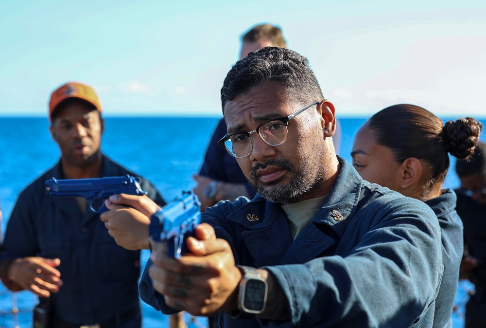 USS Arleigh Burke Security Reaction Force Team Member course