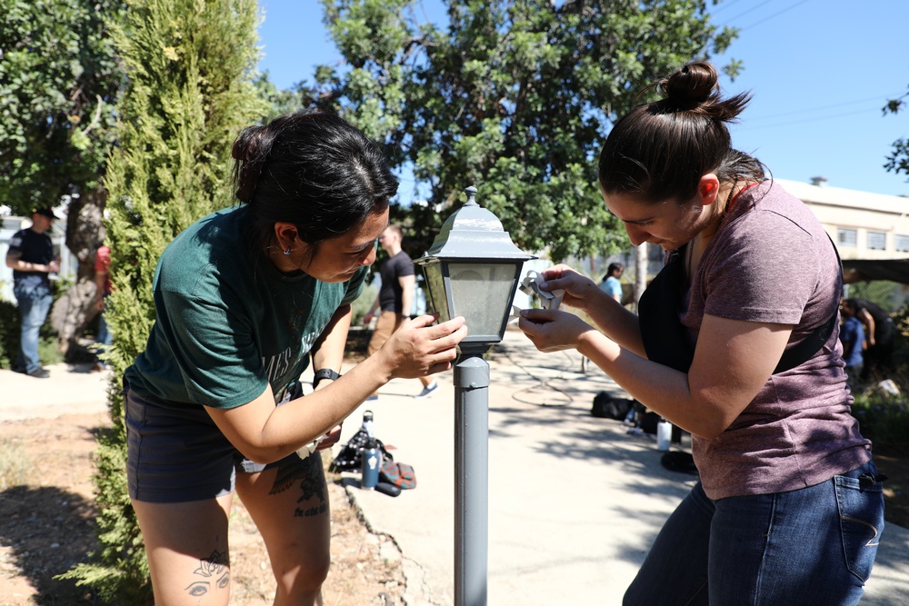 WSP ARG-24th MEU (SOC) Volunteers at the Theotokos Foundation in Limassol, Cyprus