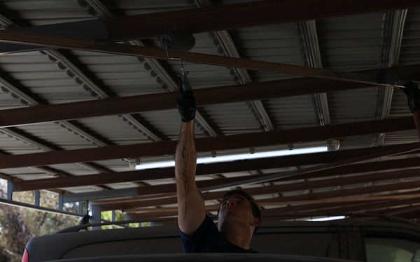 WSP ARG-24th MEU (SOC) Volunteers at the Theotokos Foundation in Limassol, Cyprus