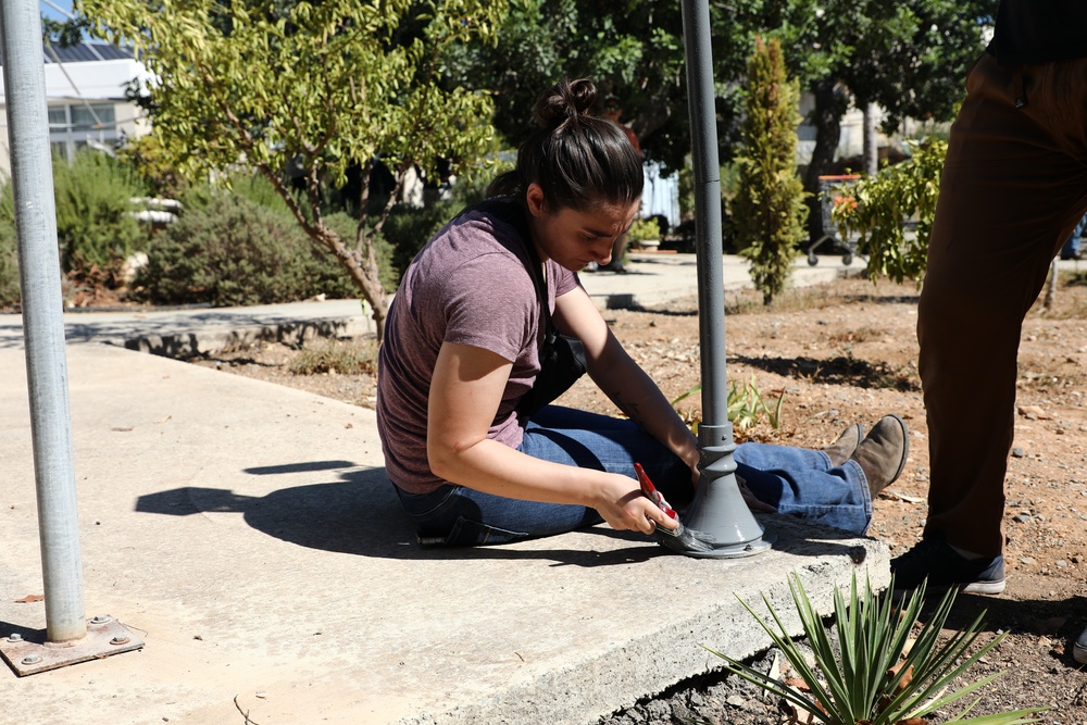 WSP ARG-24th MEU (SOC) Volunteers at the Theotokos Foundation in Limassol, Cyprus