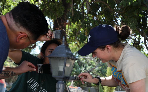WSP ARG-24th MEU (SOC) Volunteers at the Theotokos Foundation in Limassol, Cyprus