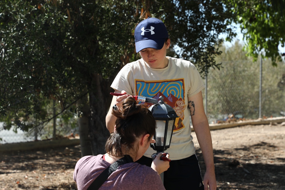 WSP ARG-24th MEU (SOC) Volunteers at the Theotokos Foundation in Limassol, Cyprus