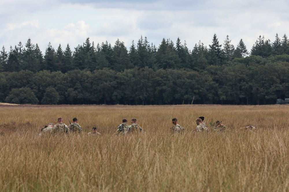 1st Air Cavalry Brigade rehearses air assault demonstration for Market Garden commemoration