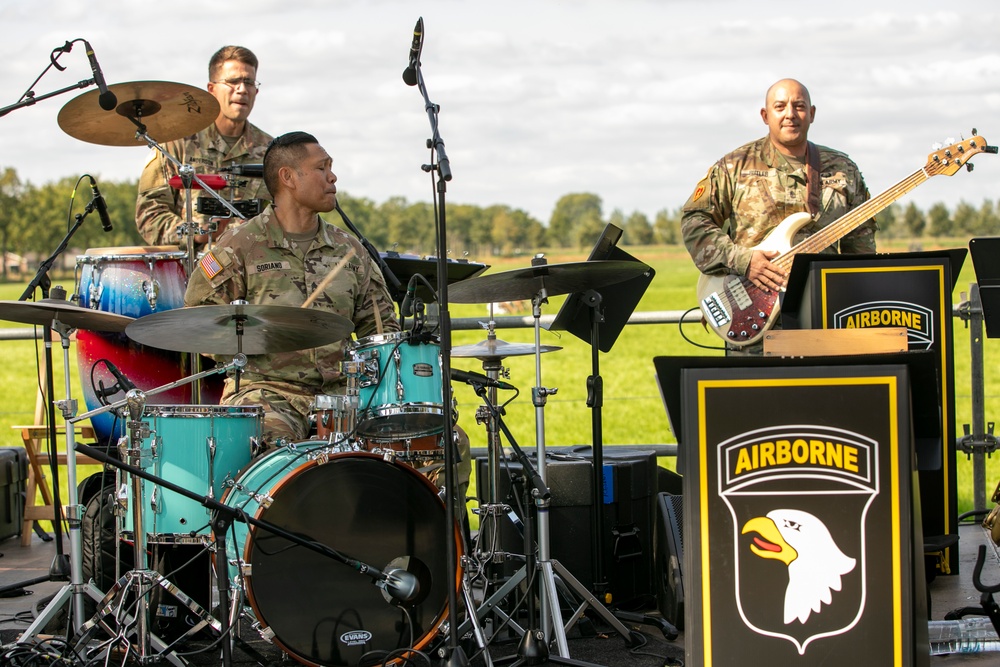 US Army Band opens Operation Market Garden’s air assault show with concert