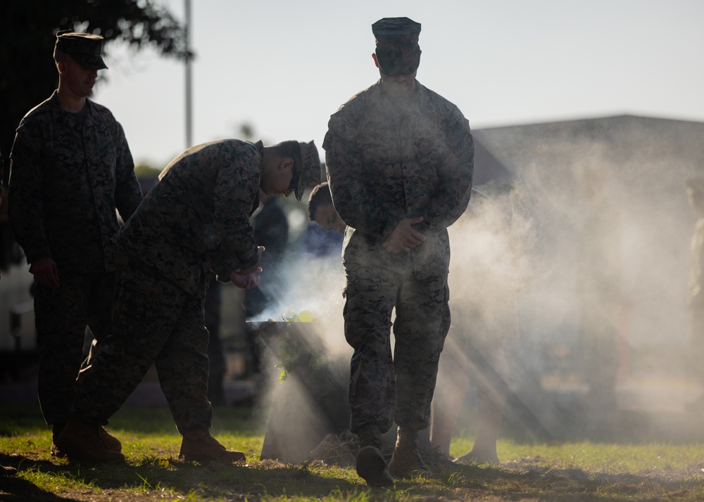 MRF-D 24.3 Marines, Sailors, ADF participate in Tiwi Island people, Larrakia people spiritual walk, cleansing ceremony