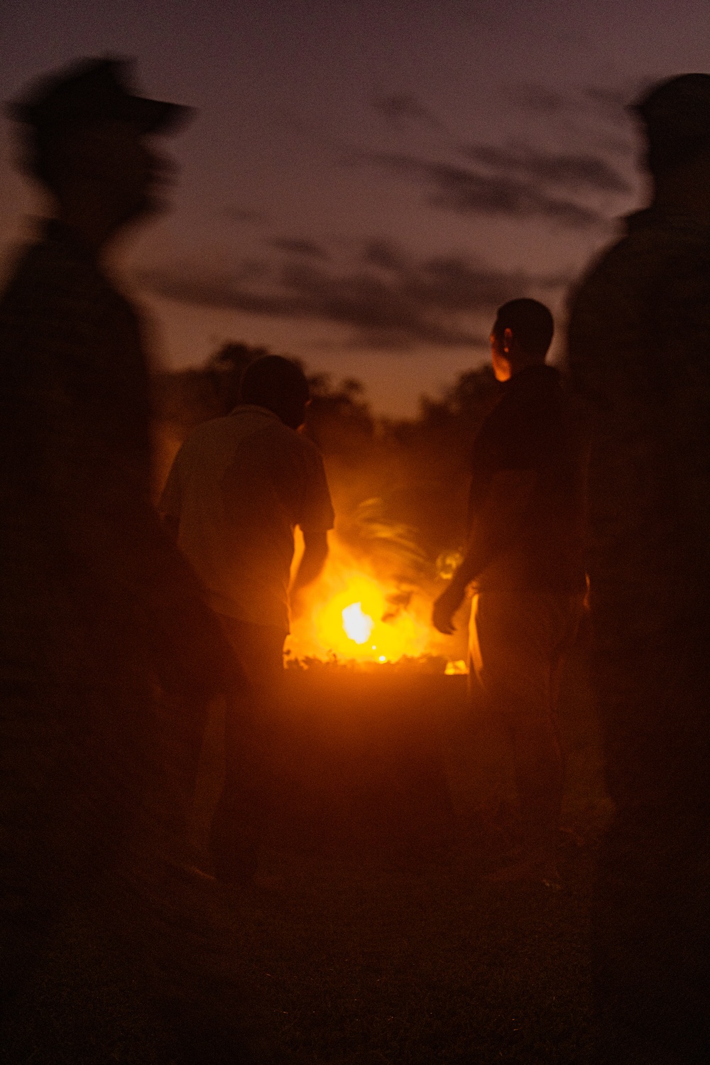 MRF-D 24.3 Marines, Sailors, ADF participate in Tiwi Island people, Larrakia people spiritual walk, cleansing ceremony