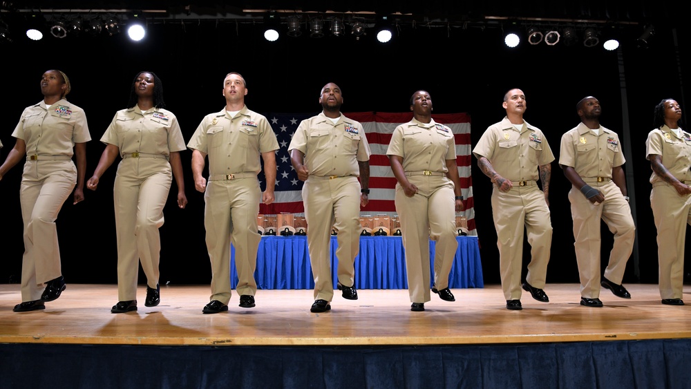 NSA Bahrain Pins 15 New Chief Petty Officers