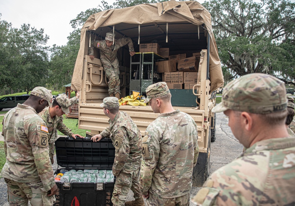 Florida Army National Guard Prepares for Hurricane Helene