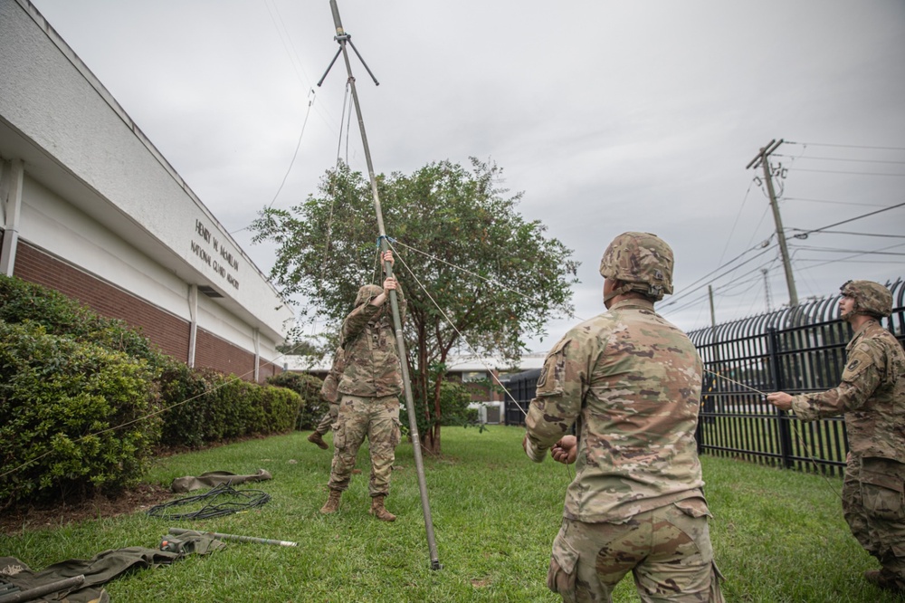 Florida Army National Guard Prepares for Hurricane Helene