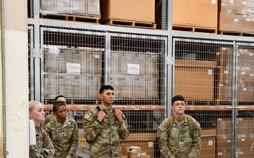 Touring USAMMC-K warehouse