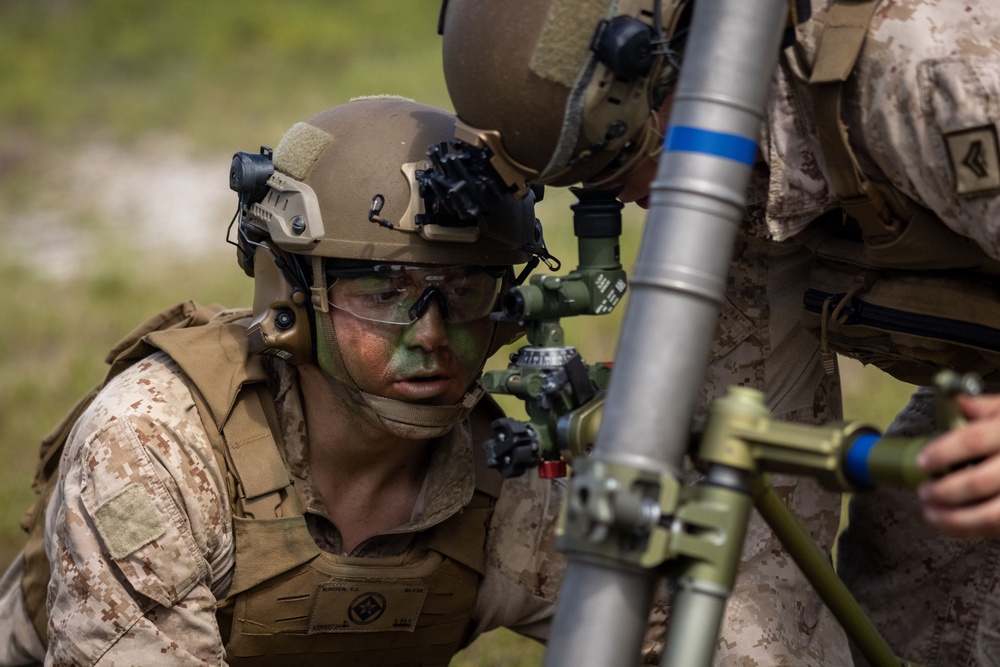 3rd Battalion, 6th Marine Regiment Executes a Fire Support Coordination Exercise During a MCCRE