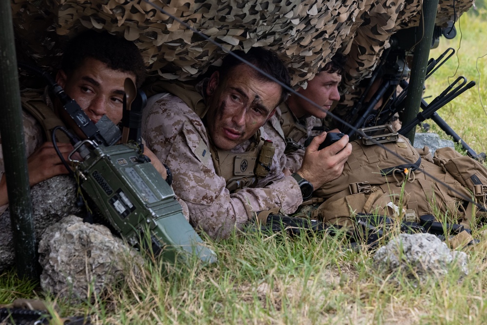 3rd Battalion, 6th Marine Regiment Executes a Fire Support Coordination Exercise During a MCCRE