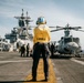VMM-165 (Rein.) Aircraft Depart Boxer for USS Miguel Keith