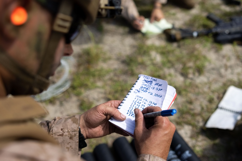 3rd Battalion, 6th Marine Regiment Executes a Fire Support Coordination Exercise During a MCCRE