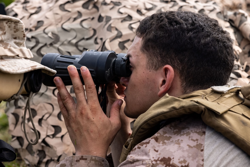 3rd Battalion, 6th Marine Regiment Executes a Fire Support Coordination Exercise During a MCCRE