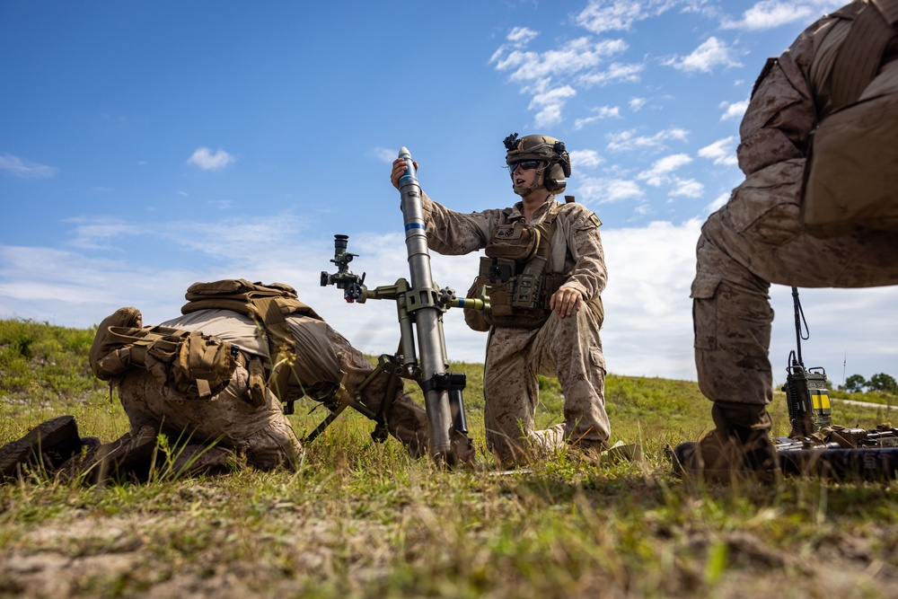 3rd Battalion, 6th Marine Regiment Executes a Fire Support Coordination Exercise During a MCCRE