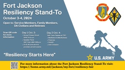 Fort Jackson Resiliency Stand-To