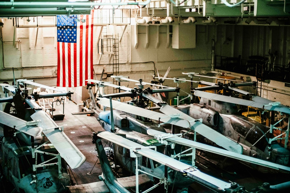 Behind the Scenes: VMM-165 Marines Conduct Maintenance aboard Miguel Keith