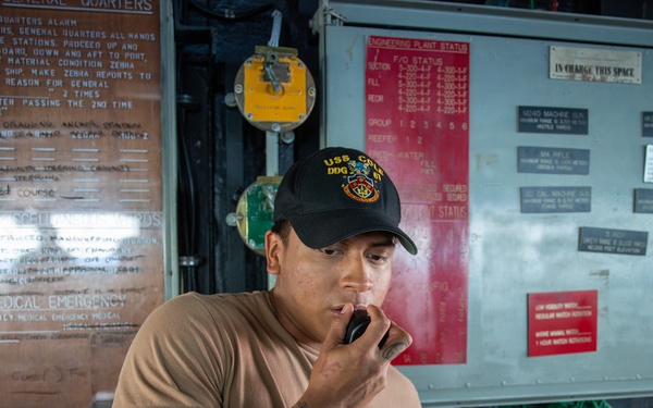 Testing the IPDS Aboard the USS Cole